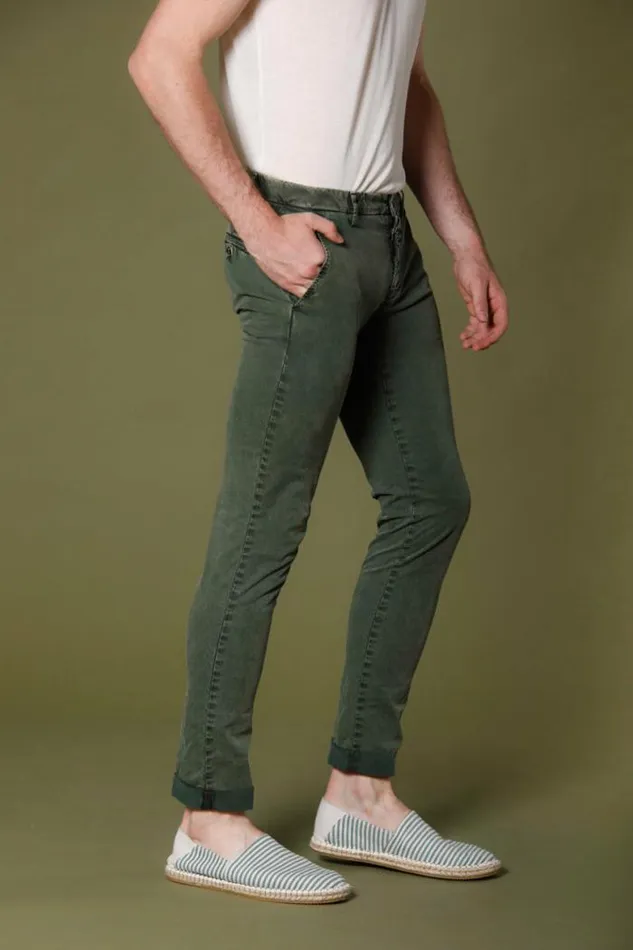 Man Milano Style Essential Chino Pants In Stretch Twill Extra Slim Mason039s Pants
