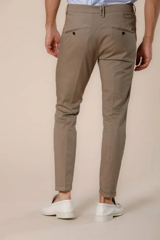 Man Osaka 1 Pinces Chino Pants In Tencel And Cotton Twill Carrot Fit Mason039s Pants