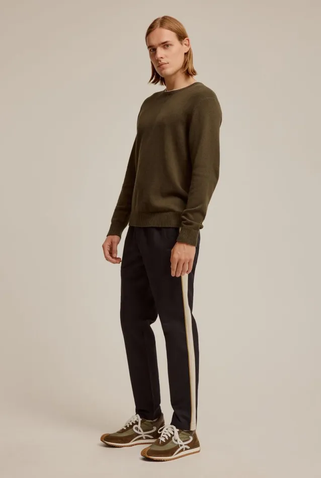 Man Venroy Pants Linen Cotton Lounge Chino