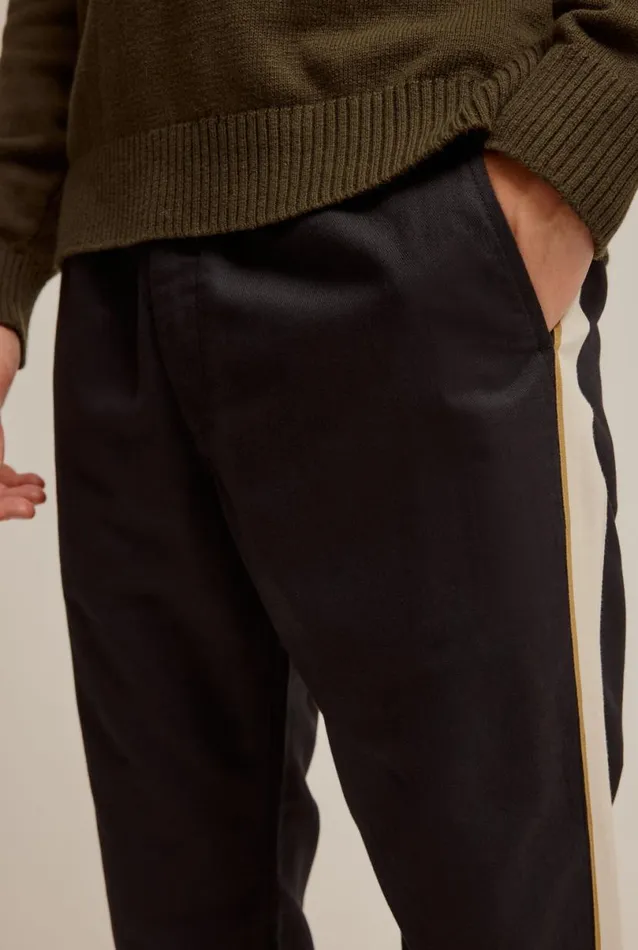 Man Venroy Pants Linen Cotton Lounge Chino