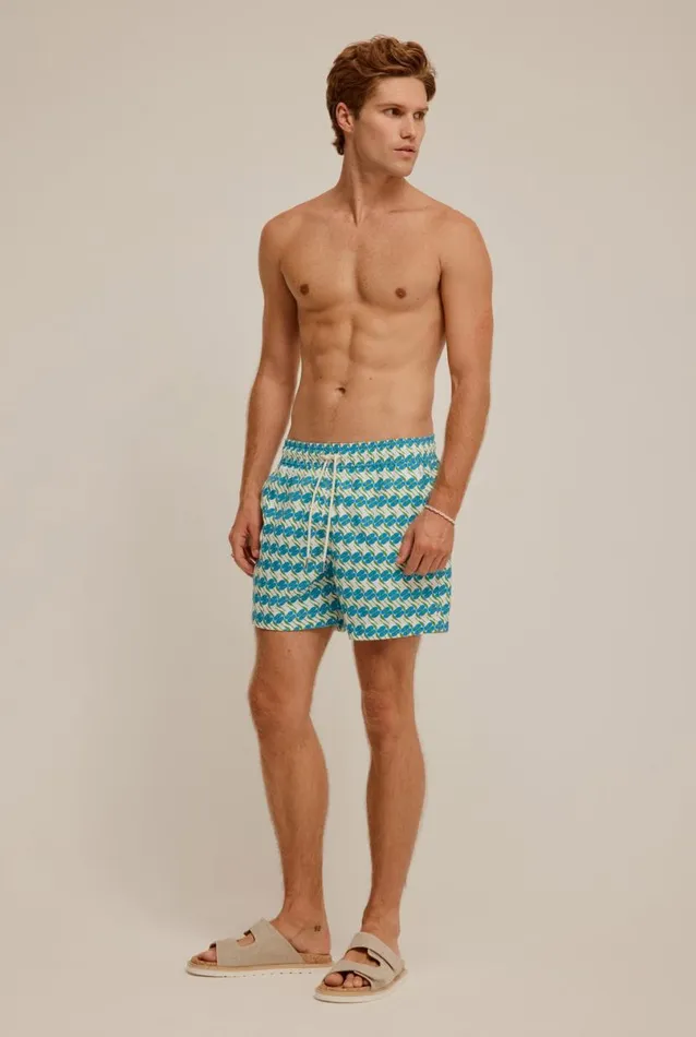 Man Venroy Swim Shorts Printed Swim Short