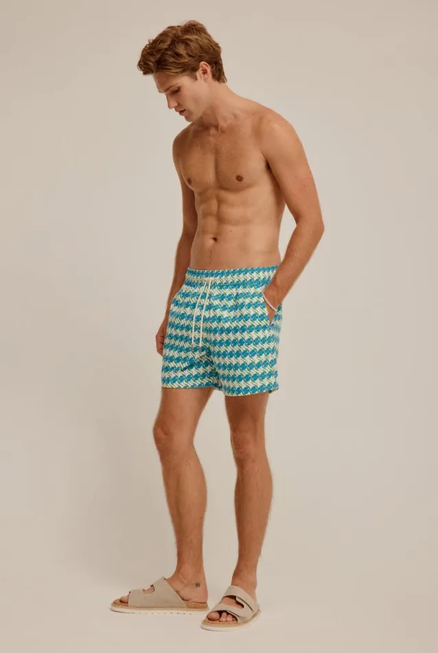 Man Venroy Swim Shorts Printed Swim Short