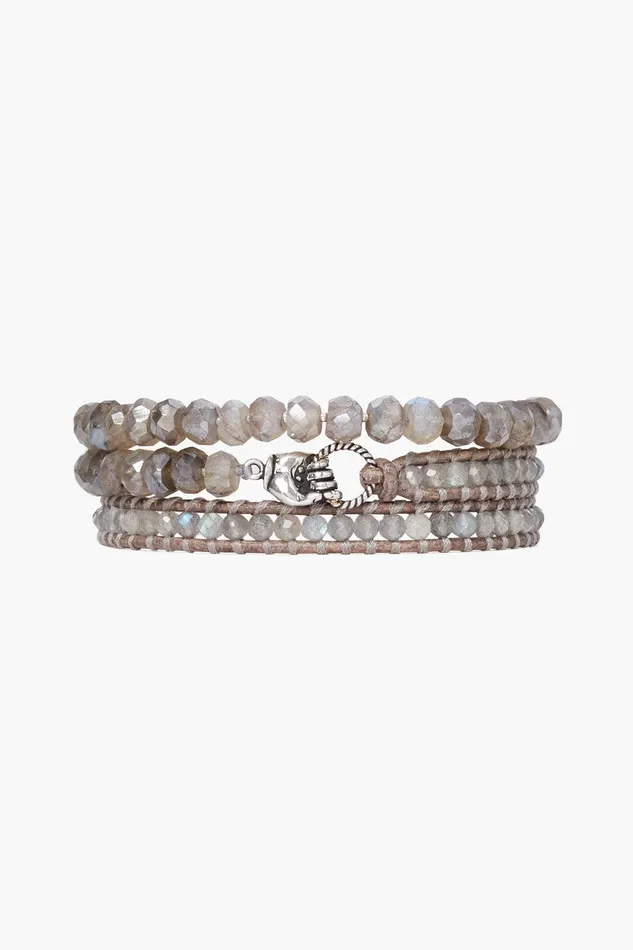 Mano Triple Wrap Bracelet Labradorite Women Chan Luu Bracelets