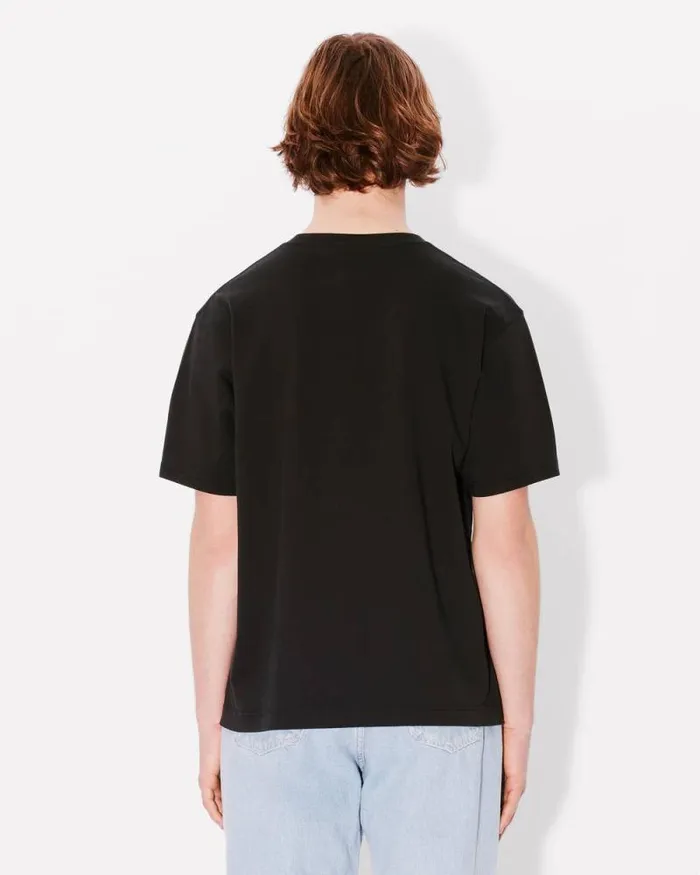 Men 039Boke Flower 20039 Oversized Tshirt In Cotton Black Kenzo Tshirts And Polos