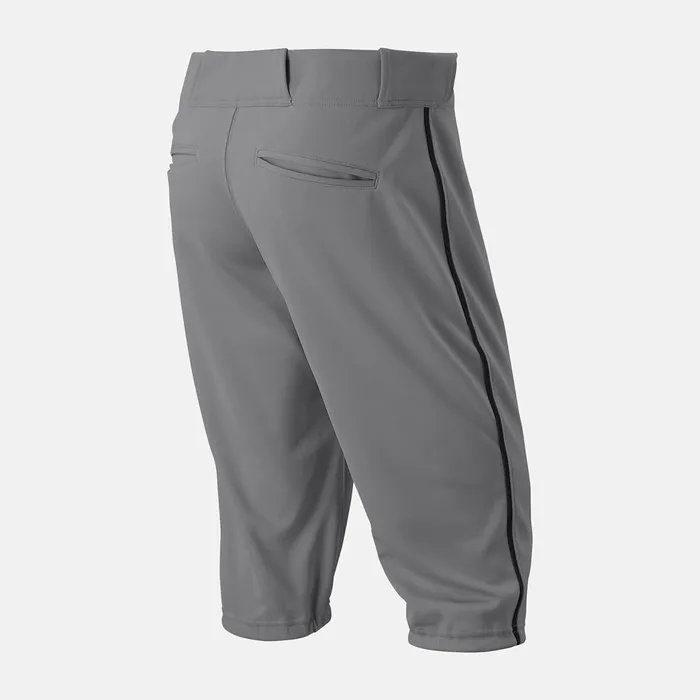 Men Adversary 2 Baseball Piped Knicker Athletic Grey With Black New Balance Pants