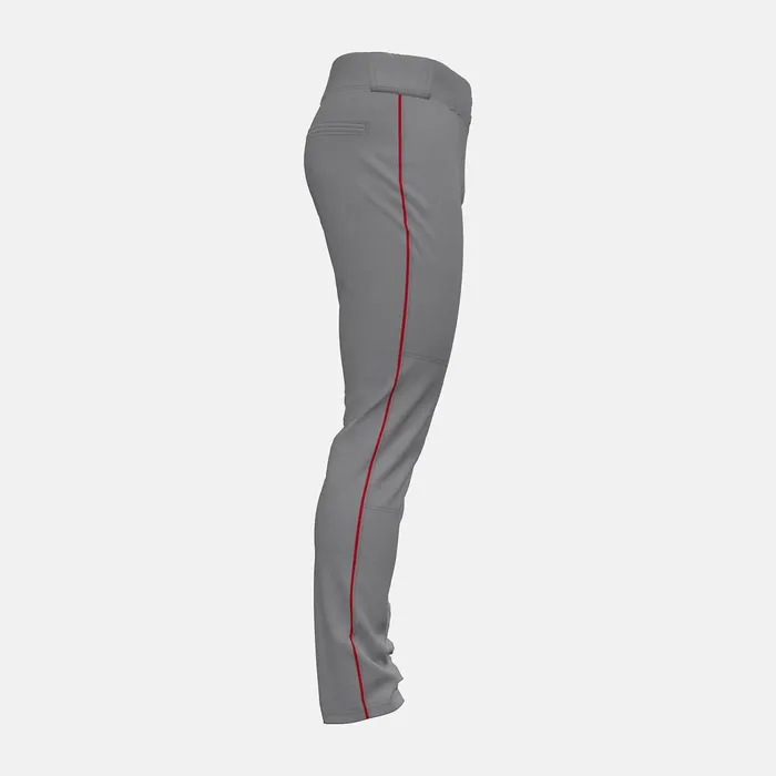Men Adversary 2 Baseball Piped Pant Tapered Grey With Red New Balance Pants