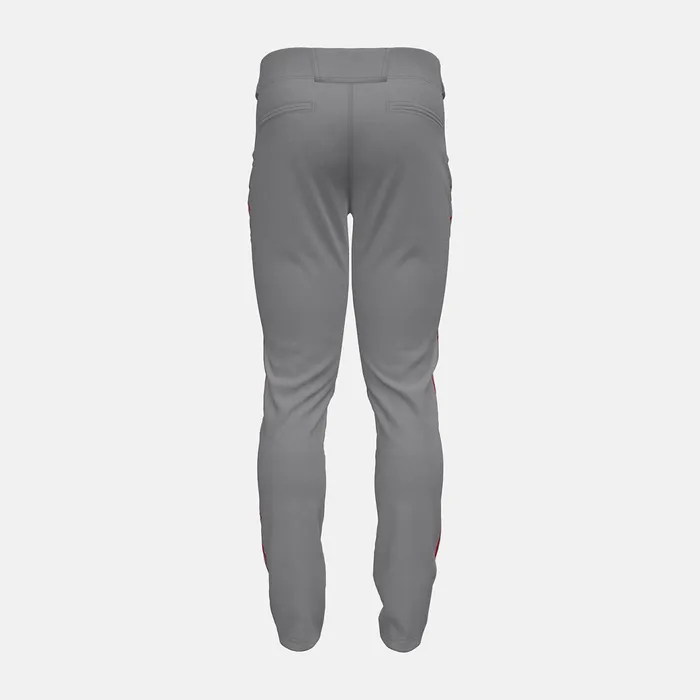 Men Adversary 2 Baseball Piped Pant Tapered Grey With Red New Balance Pants