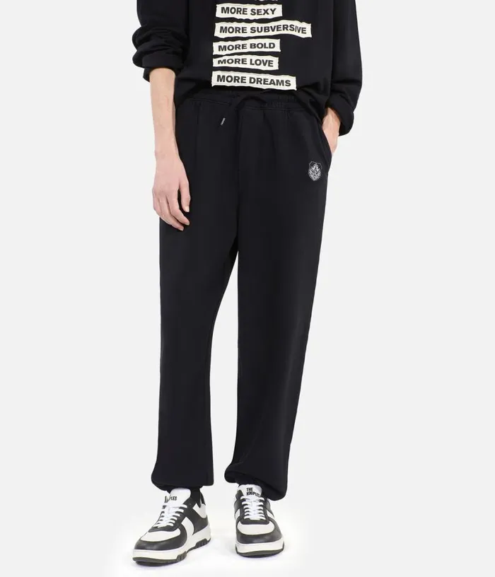 Men Black Blazon Tracksuit Trousers THE KOOPLES Sweatshirts and Sweatpants