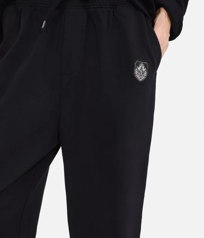 Men Black Blazon Tracksuit Trousers THE KOOPLES Sweatshirts and Sweatpants