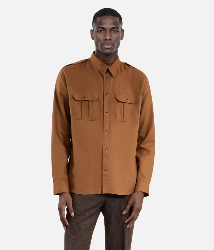 Men Brown Shirt THE KOOPLES Shirts