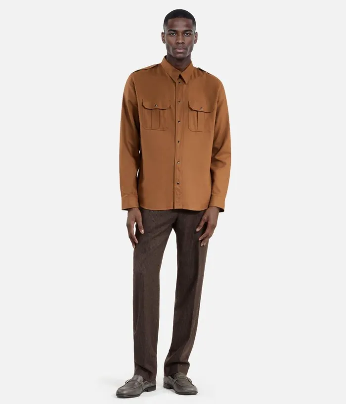 Men Brown Shirt THE KOOPLES Shirts
