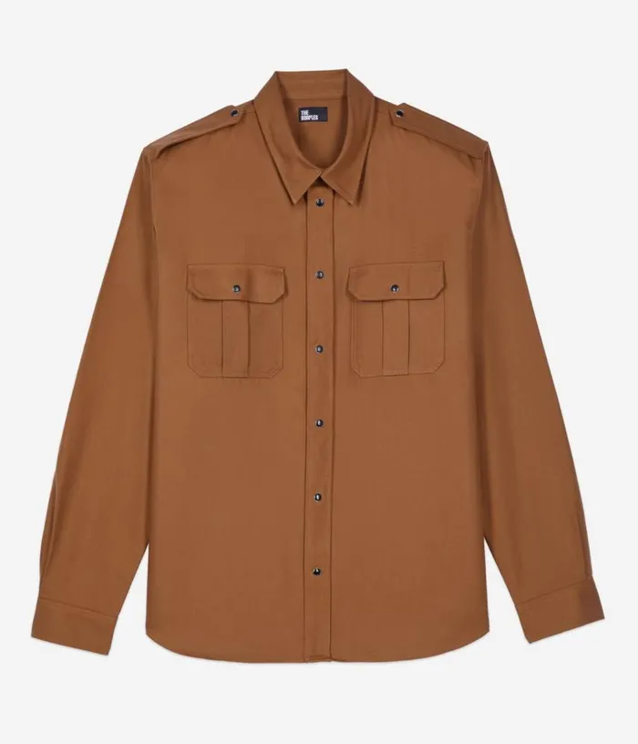 Men Brown Shirt THE KOOPLES Shirts