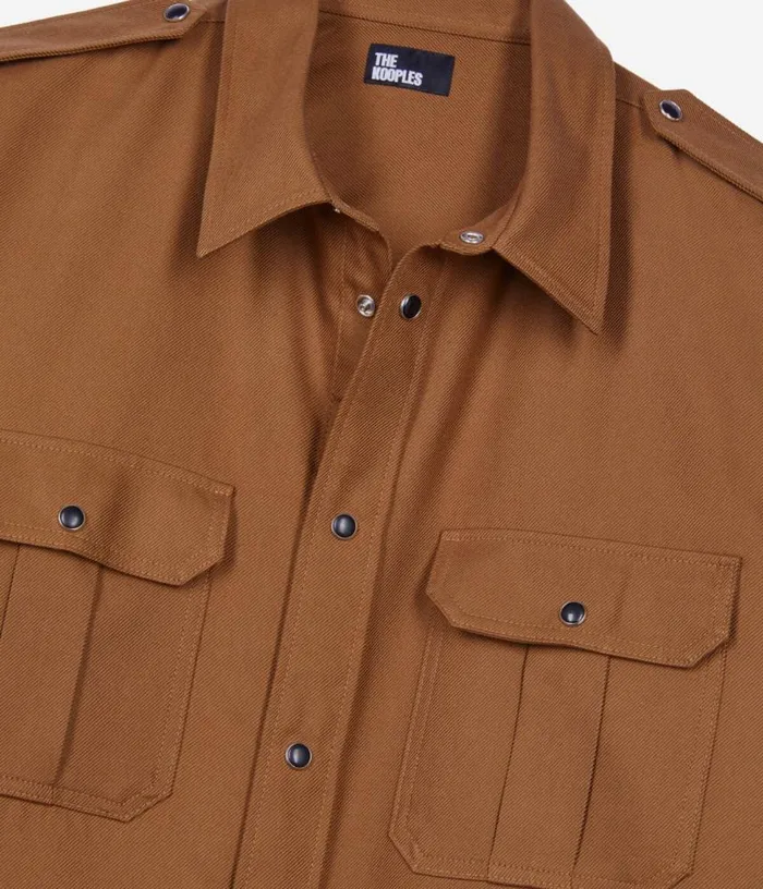 Men Brown Shirt THE KOOPLES Shirts