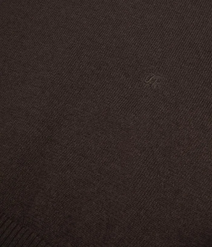 Men Brown Wool Sweater THE KOOPLES Sweaters