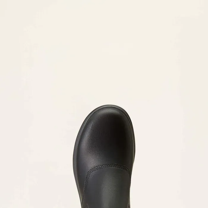 Men Chelsea Boots Ariat Barnyard Twin Gore II Waterproof Boot Black