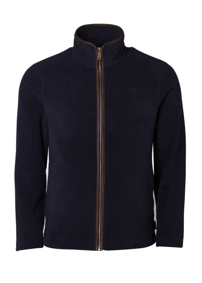 Men Country Fleece Jacket Ink Navy Holland Cooper Fleeces