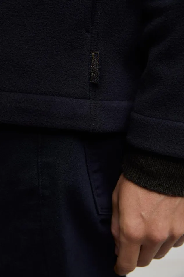 Men Country Fleece Jacket Ink Navy Holland Cooper Fleeces