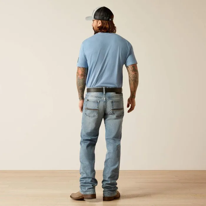 Men Denim Ariat M4 Relaxed Apollo Boot Cut Jeans Orleans