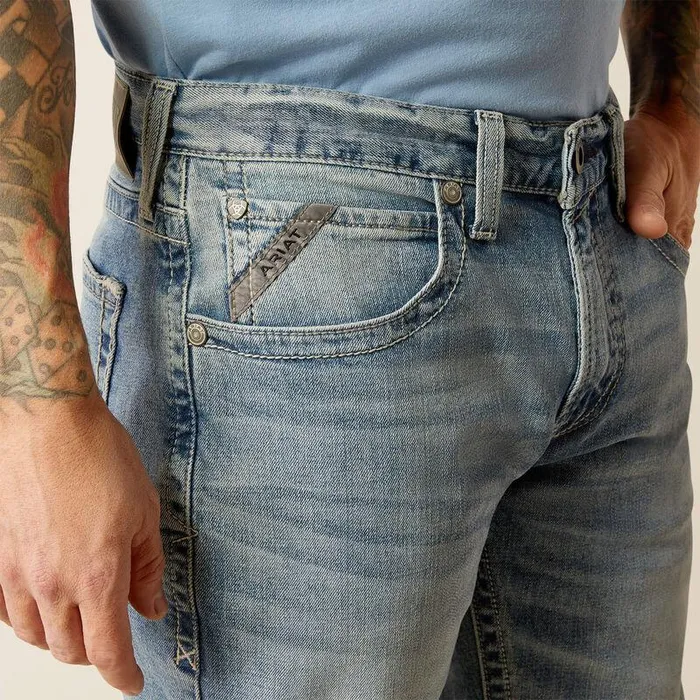 Men Denim Ariat M4 Relaxed Apollo Boot Cut Jeans Orleans