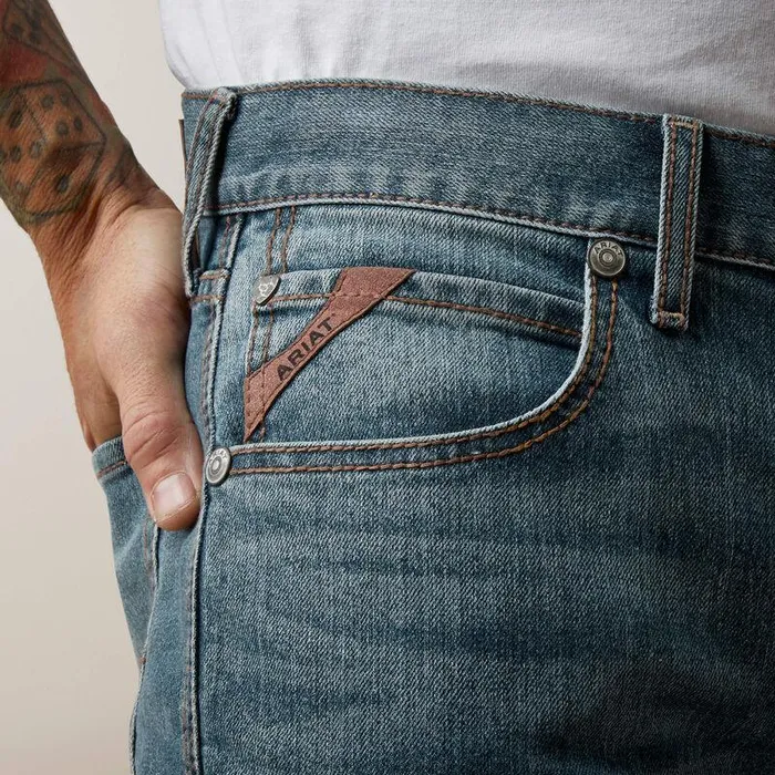 Men Denim Ariat M5 Straight Hansen Straight Jean Tulsa Men Denim Ariat M5 Straight Hansen Straight Jean Tulsa