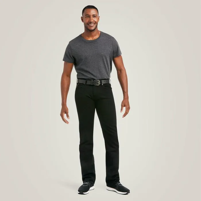Men Denim Ariat M7 Slim Legacy Straight Jean Black
