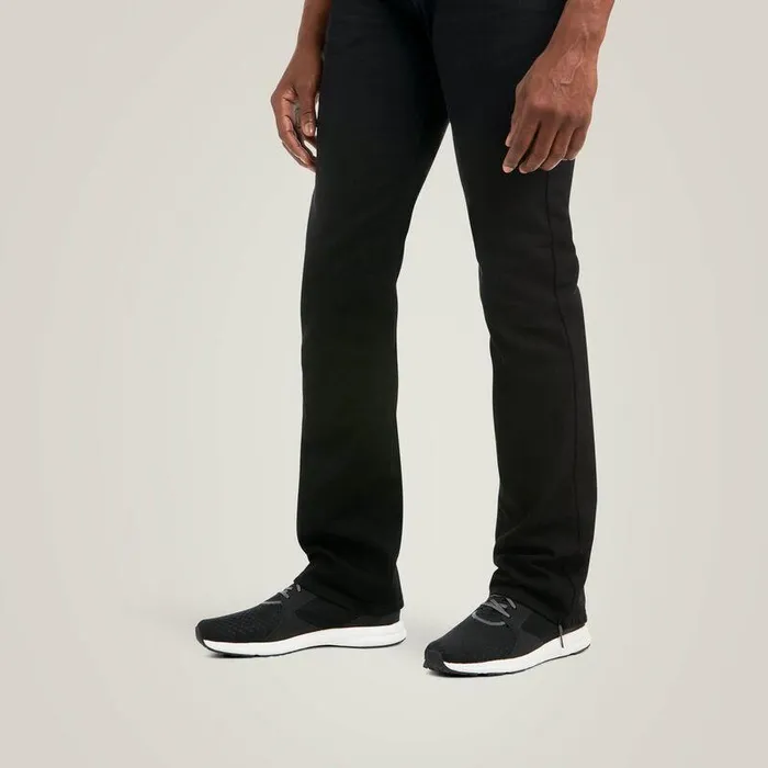 Men Denim Ariat M7 Slim Legacy Straight Jean Black