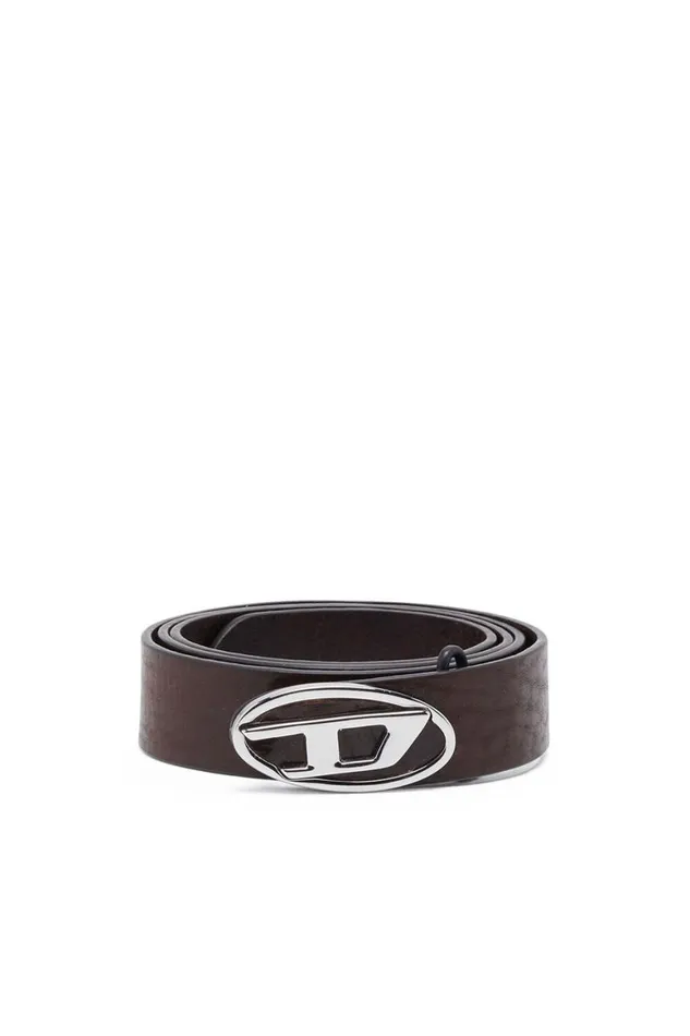 Men Diesel Belts B1DRLAYER Dark Brown
