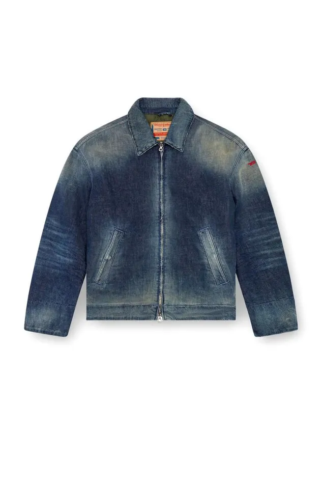 Men Diesel Jackets DSTACK Dark Blue