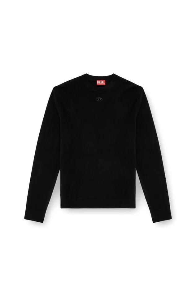 Men Diesel Knitwear KVIERI Black
