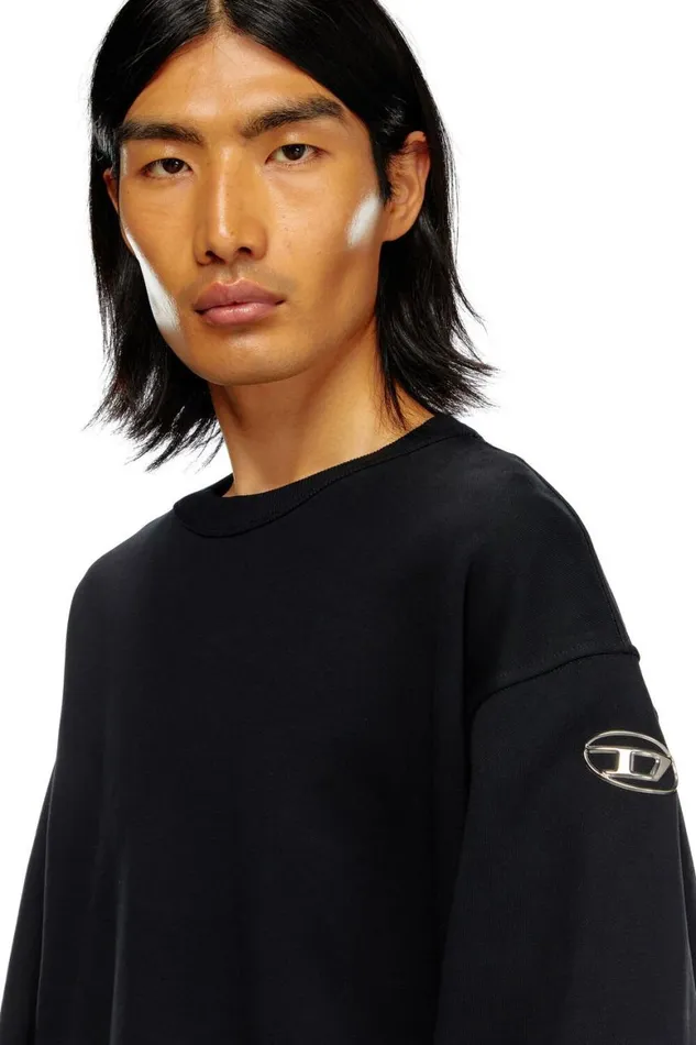 Men Diesel Sweatshirts and Hoodies SMACSISOD Black Men Diesel Sweatshirts and Hoodies SMACSISOD Black