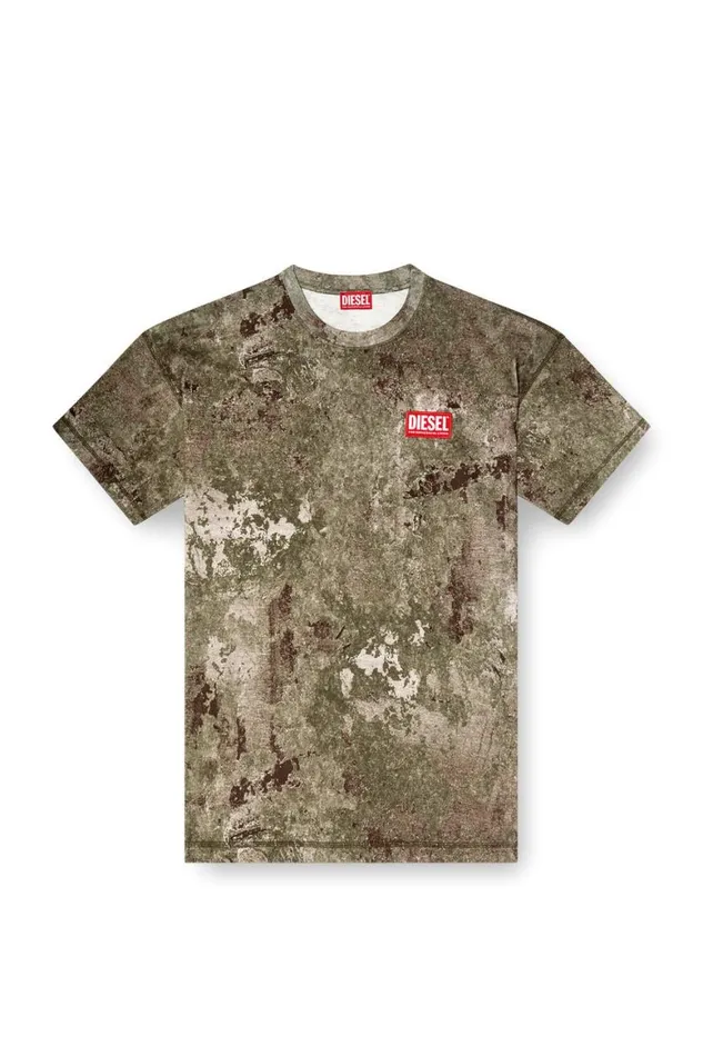 Men Diesel TShirts and Polos TBOXTR12 Military Green