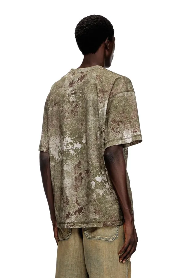 Men Diesel TShirts and Polos TBOXTR12 Military Green