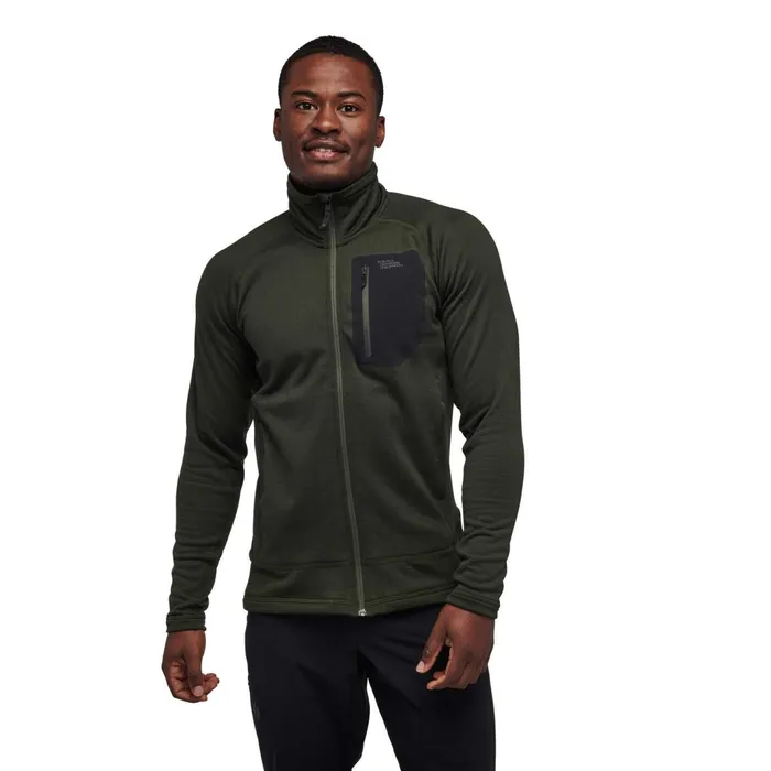 Men Fleece Black Diamond Factor Jacket