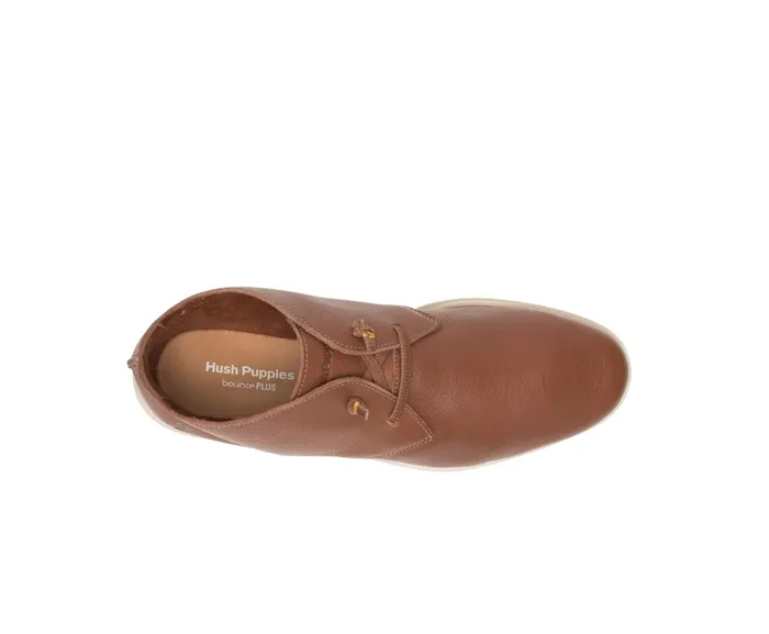 Men Hush Puppies Everyday Chukka Cognac Leather Boots Men Hush Puppies Everyday Chukka Cognac Leather Boots
