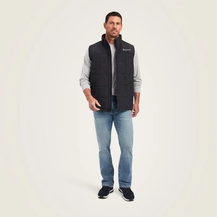 Men Jackets and Vests Ariat Crius Insulated Vest Phantom