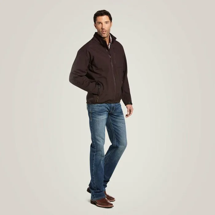 Men Jackets and Vests Ariat Logo 20 Patriot Softshell Water Resistant Jacket Coffeebean Men Jackets and Vests Ariat Logo 20 Patriot Softshell Water Resistant Jacket Coffeebean