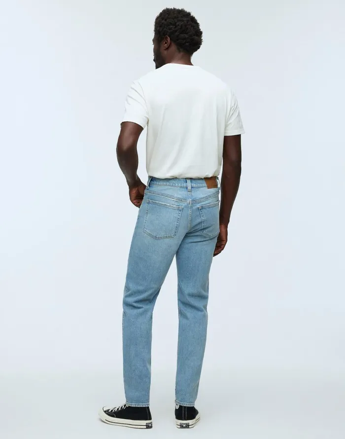Men Jeans Madewell Relaxed Taper Jeans Lockhart Wash