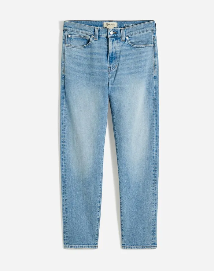 Men Jeans Madewell Relaxed Taper Jeans Lockhart Wash