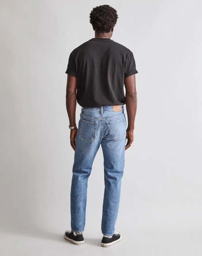 Men Jeans Madewell Relaxed Taper Jeans Marcey Wash