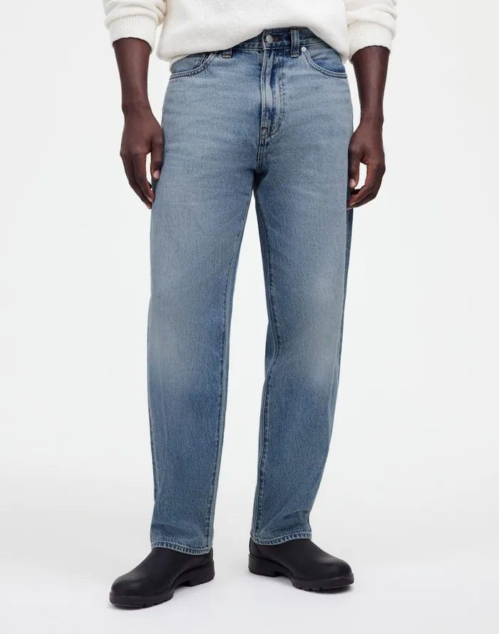 Men Jeans Madewell The 1991 Loose Straight Jean Aalto Wash