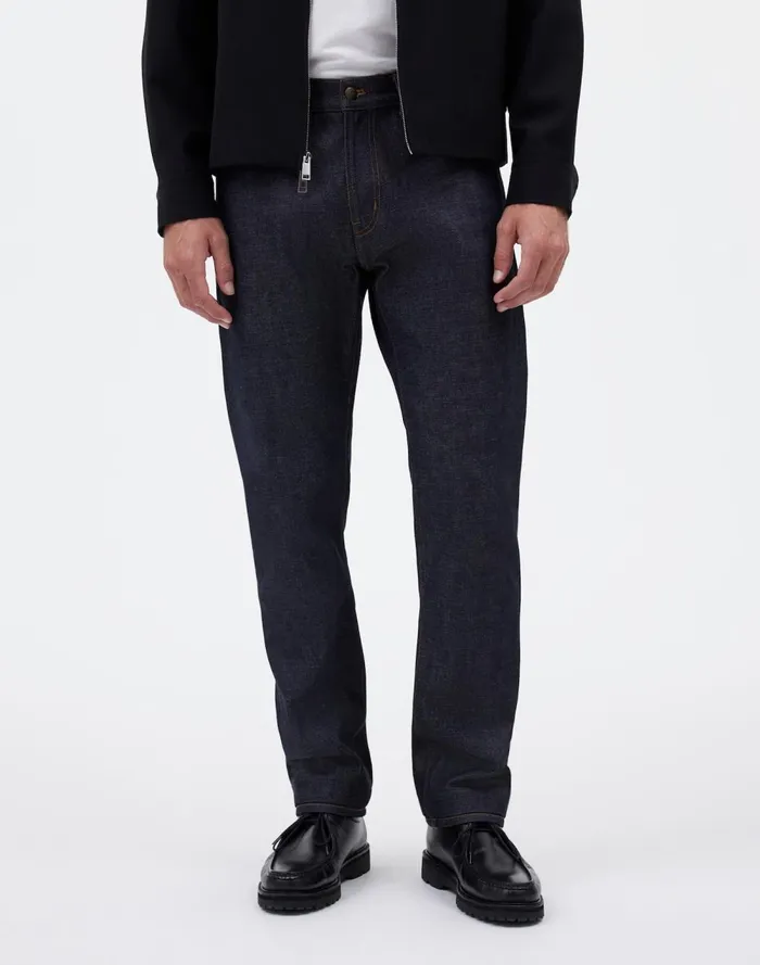 Men Jeans Madewell The 1991 StraightLeg Jean In Raw Selvedge Raw Selvedge