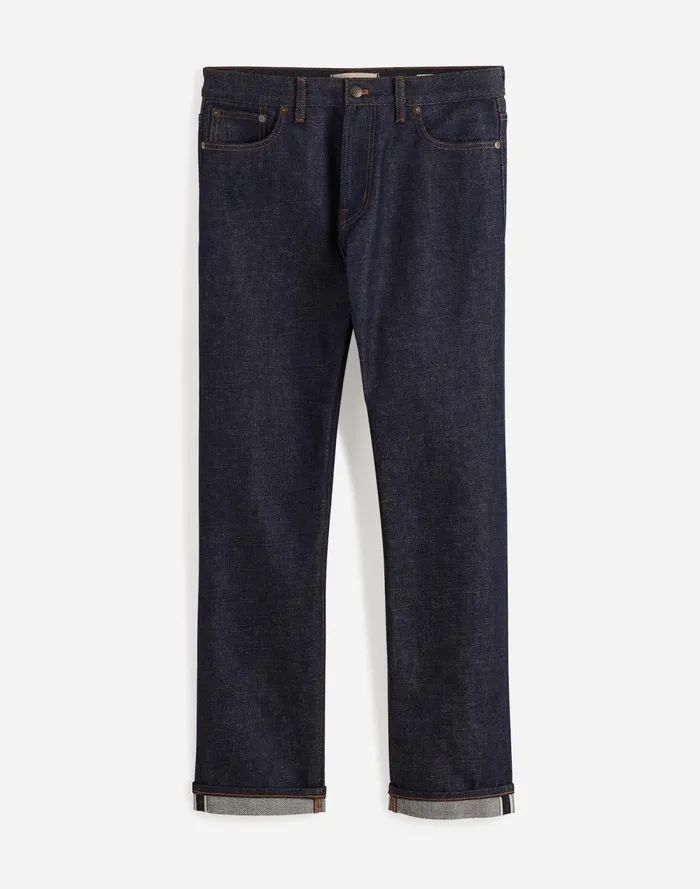 Men Jeans Madewell The 1991 StraightLeg Jean In Raw Selvedge Raw Selvedge
