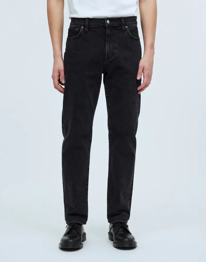 Men Jeans Madewell The Athletic 1991 StraightLeg Jean Hanlock Wash