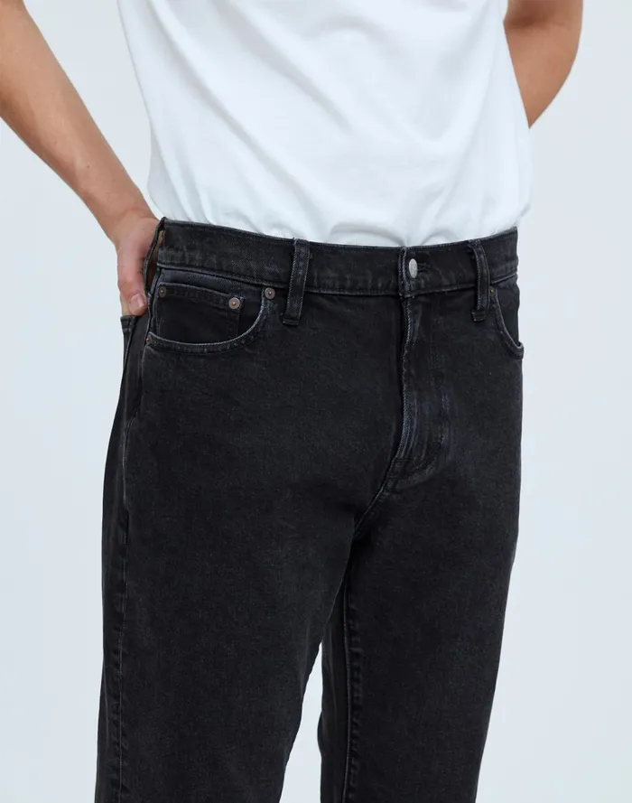 Men Jeans Madewell The Athletic 1991 StraightLeg Jean Hanlock Wash