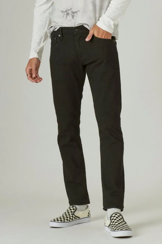 Men Lucky Brand Jeans 110 Slim Advanced Stretch Jean Black Rinse
