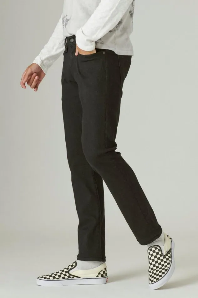 Men Lucky Brand Jeans 110 Slim Advanced Stretch Jean Black Rinse