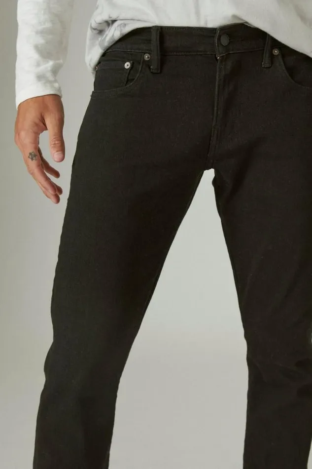 Men Lucky Brand Jeans 110 Slim Advanced Stretch Jean Black Rinse