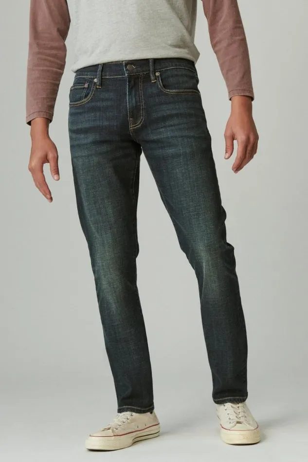 Men Lucky Brand Jeans 110 Slim Coolmax Stretch Jean Leon Park