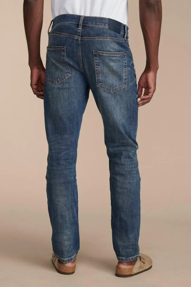 Men Lucky Brand Jeans 412 Athletic Slim Advanced Stretch Jean Malbec