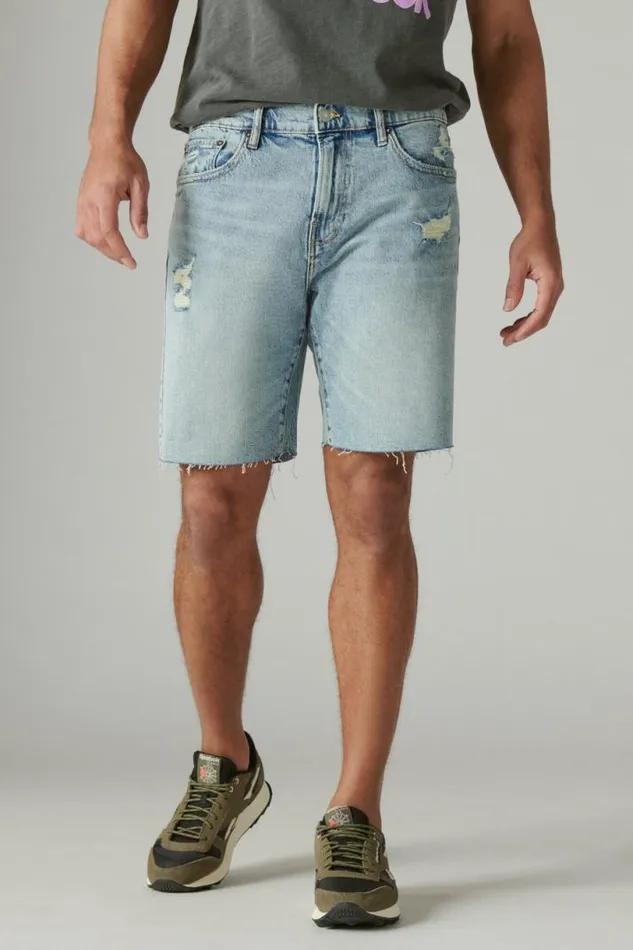 Men Lucky Brand Shorts Athletic Straight Short Sherman